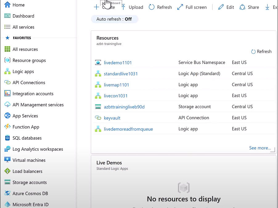 First Look at Azure Portal