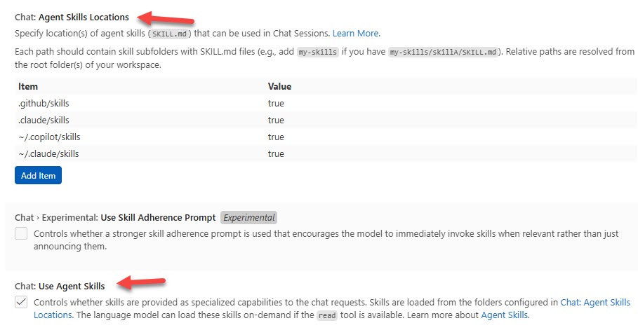 VS Code Agent Skills