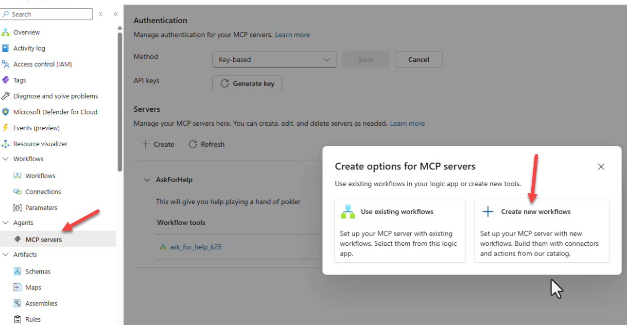 Create MCP Server Workflow