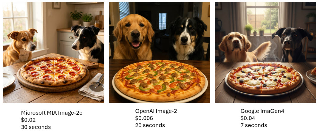 Three Different Images